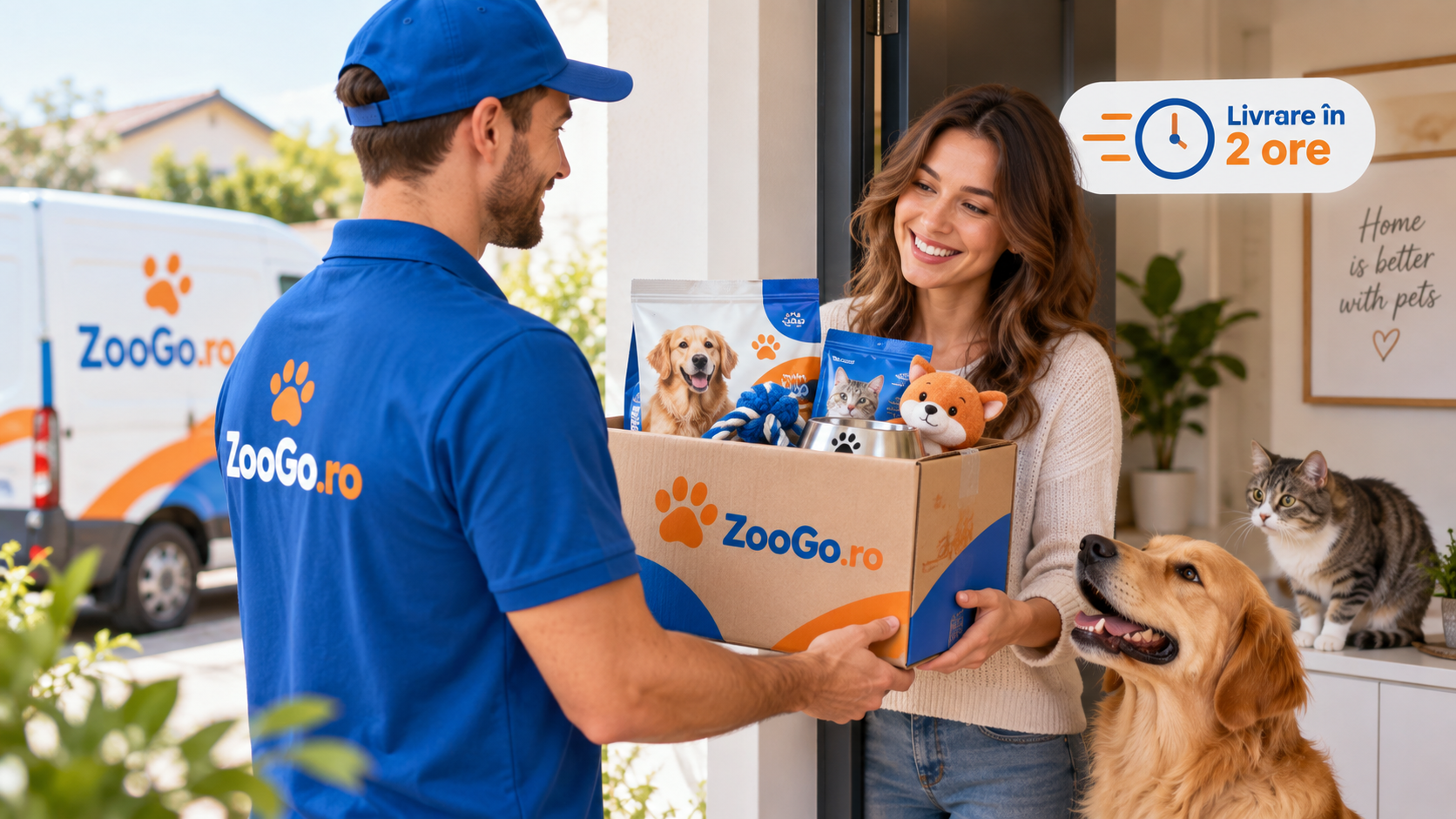 Petshop cu livrare rapidă în București și Ilfov – primești comanda astăzi, chiar în 2 ore