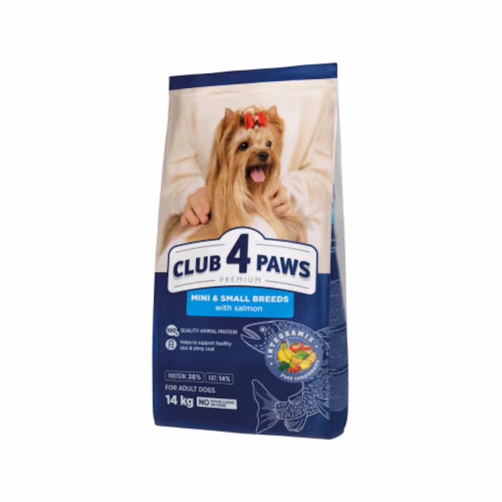 Hrana Caine Club4Paws Puppy All Breeds Integramix 1kg Vrac