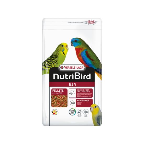 VERSELE LAGA NUTRIBIRD B 14 PELETE , NIMFE SI PERUSI, 800 g