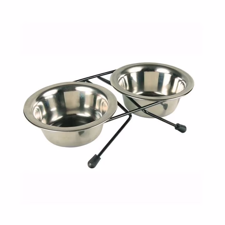 CASTRON INOX DUBLU CU SUPORT MOL 2x2.80L