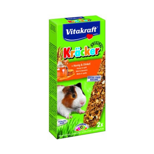 Vitakraft Kracker Porcusor De Guinea Miere Grau 112gr