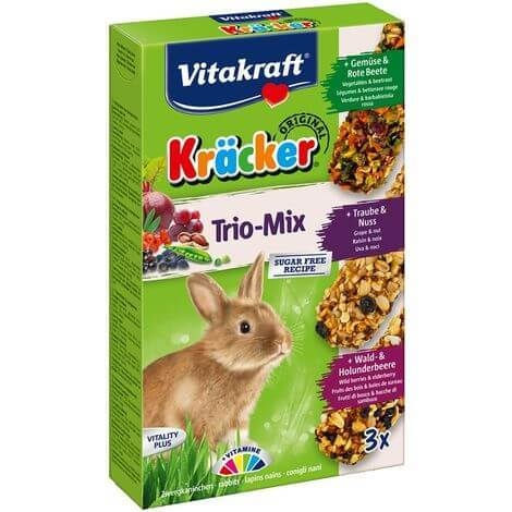 Vitakraft Kracker Iepure Trio Mix 168gr