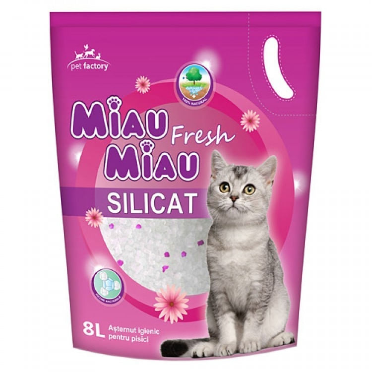 Asternut Silicatic Miau Miau 8l