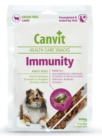 Recompensa Caine Canvit Dog Snack Immunity 200g