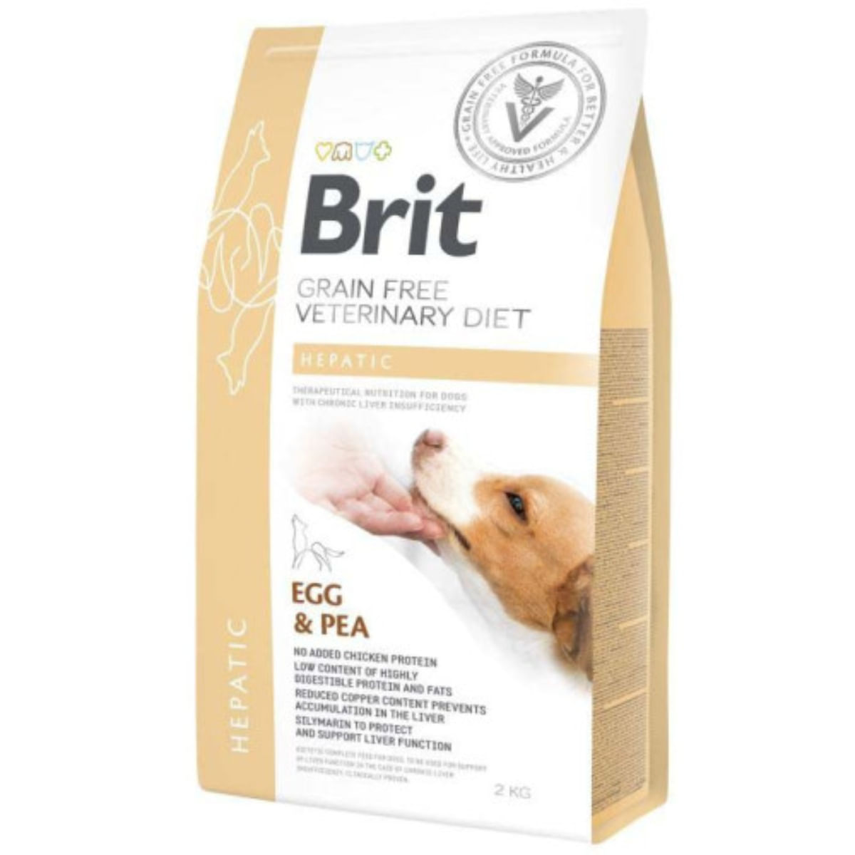 Hrana Uscata Caine Brit Hepatic 2kg