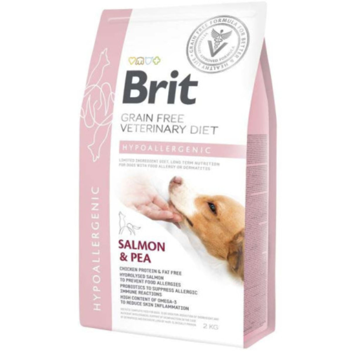 Hrana Uscata Caine Brit Hypoallergenic 2kg