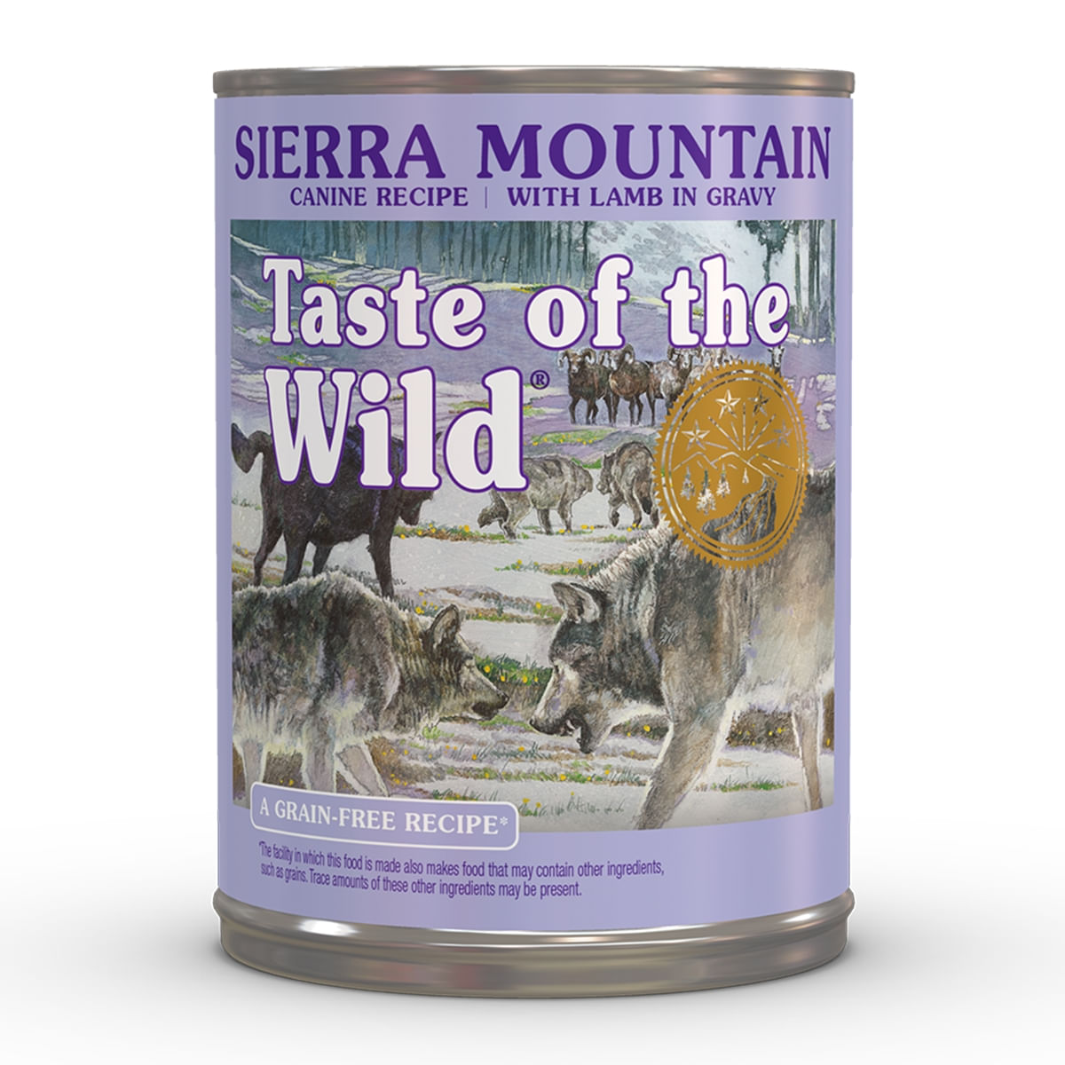 Conserva Caine Taste Of The Wild Sierra Mountain Miel In Sos 390gr